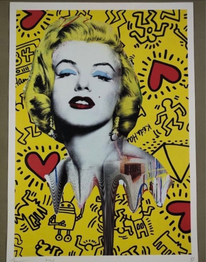 DEATH NYC 世界限定 現代アート マリリンモンロー キースへリング