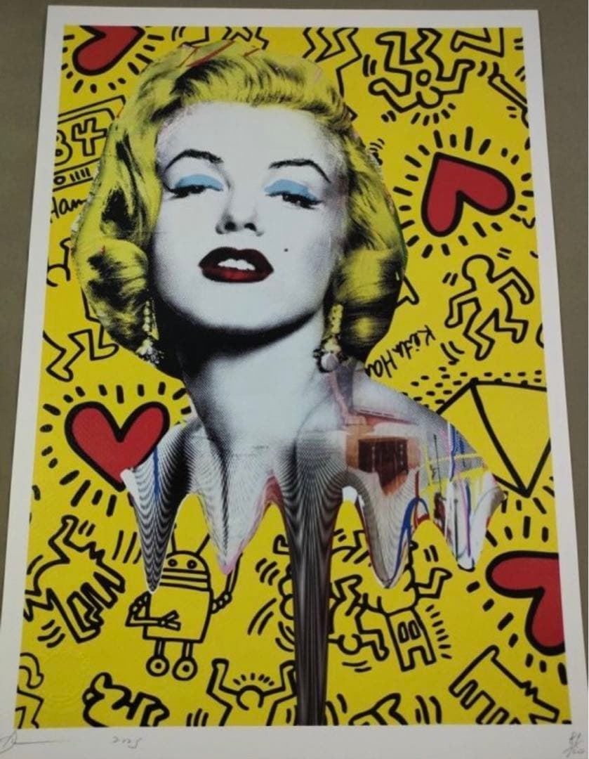 DEATH NYC 世界限定 現代アート マリリンモンロー キースへリング