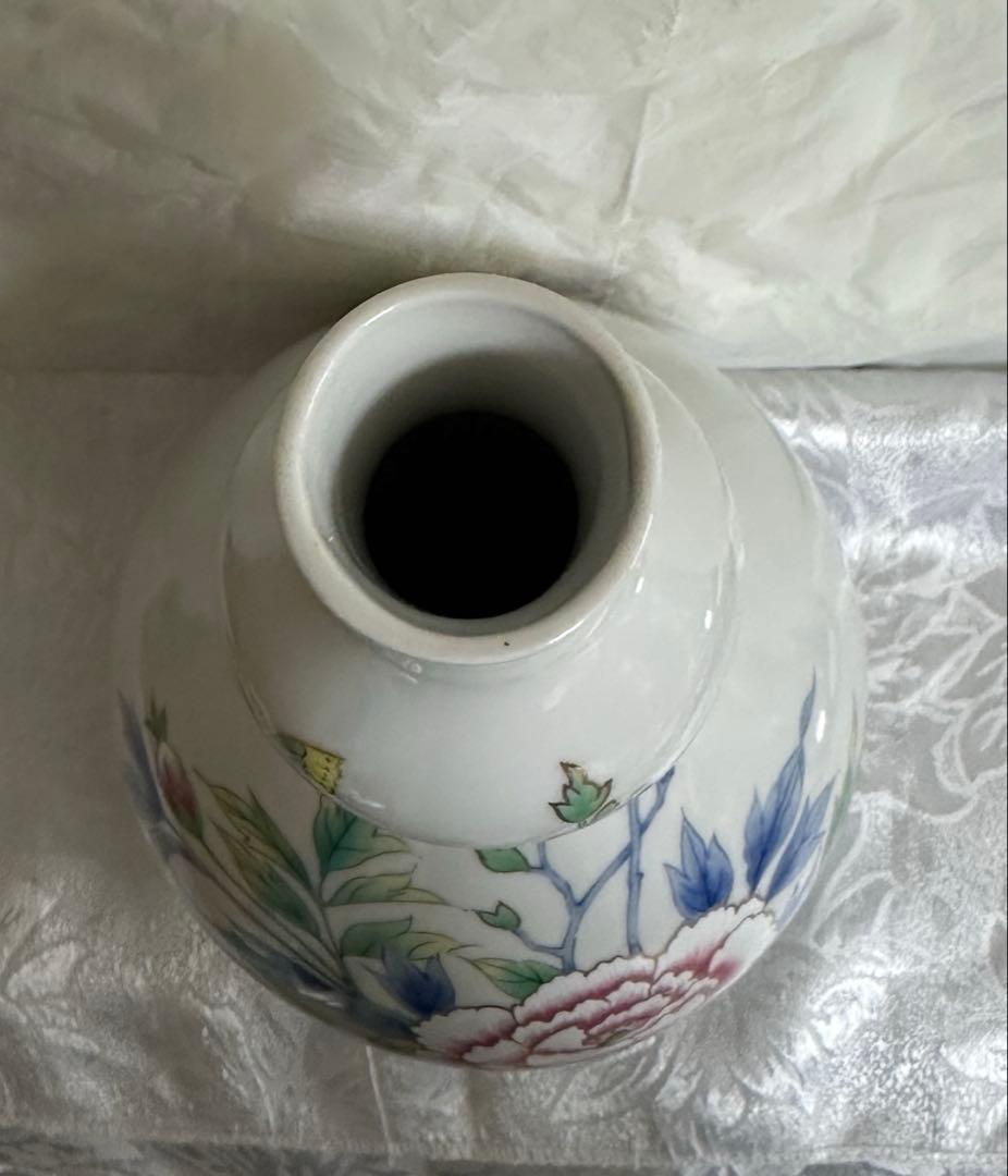 有田焼き　壺　花瓶　秀峰