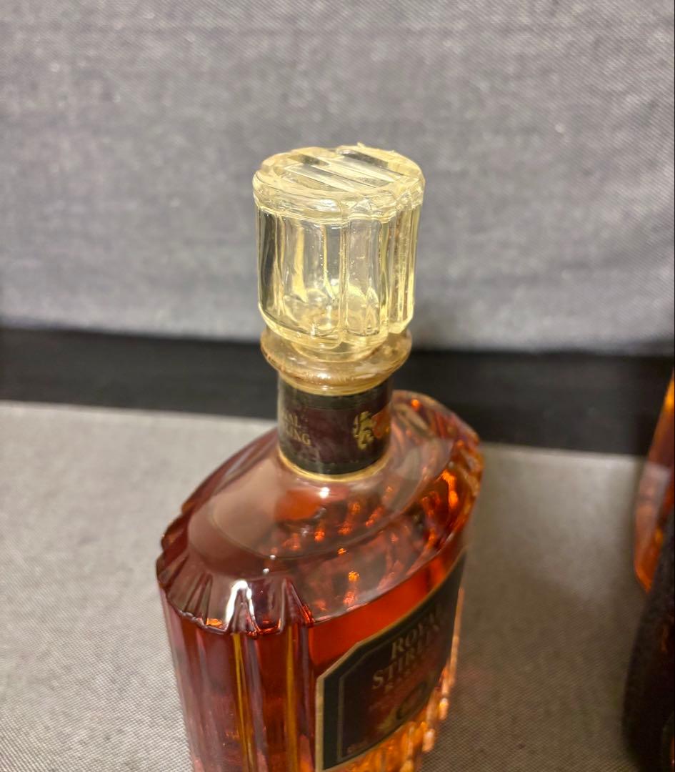 オールドパー特級　ロイヤルスターリングなど　ウイスキー古酒　3本セット　未開封