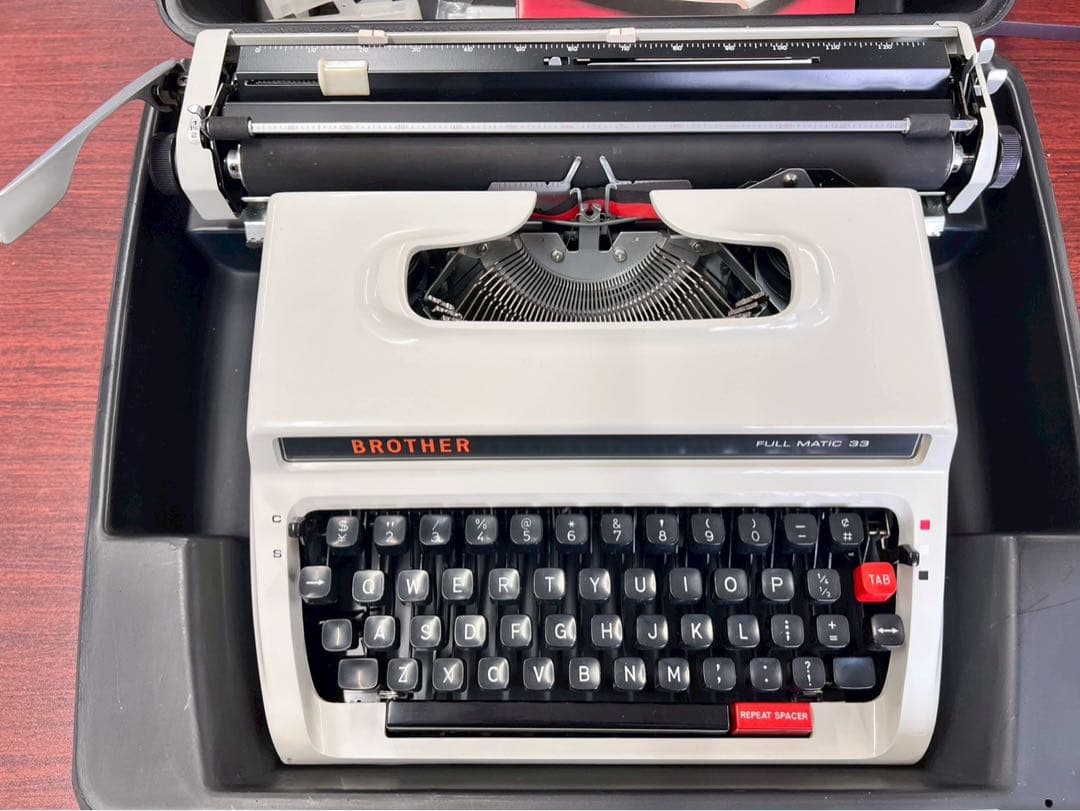 美品 カナタイプBROTHER FULL MATIC 33 タイプライター