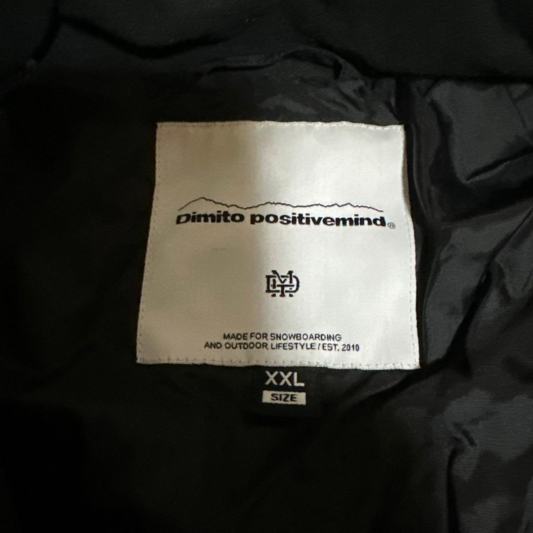 スノーボード DIMITO track os jacket XXL BLACK