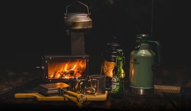 オシャレな「薪ストーブ」