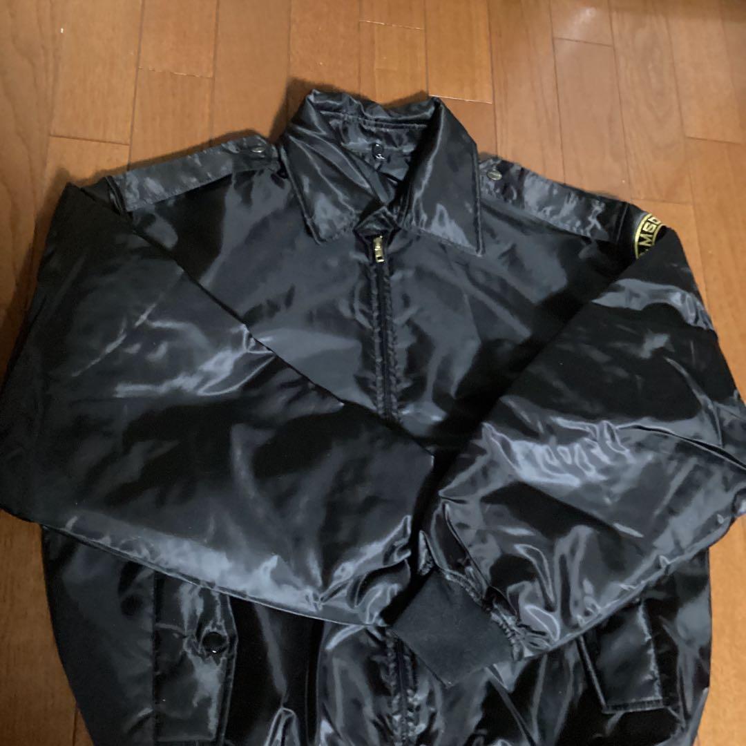 本日限定値下げ　激レア　MSDFロゴ付きブラックジャケット　肩章なし　LLサイズ