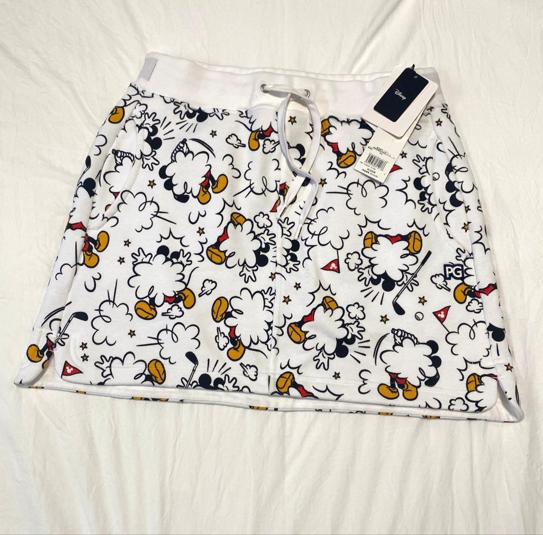 パーリーゲイツ　ディズニー　ミッキーマウス　パーカー　スカート　セットアップ