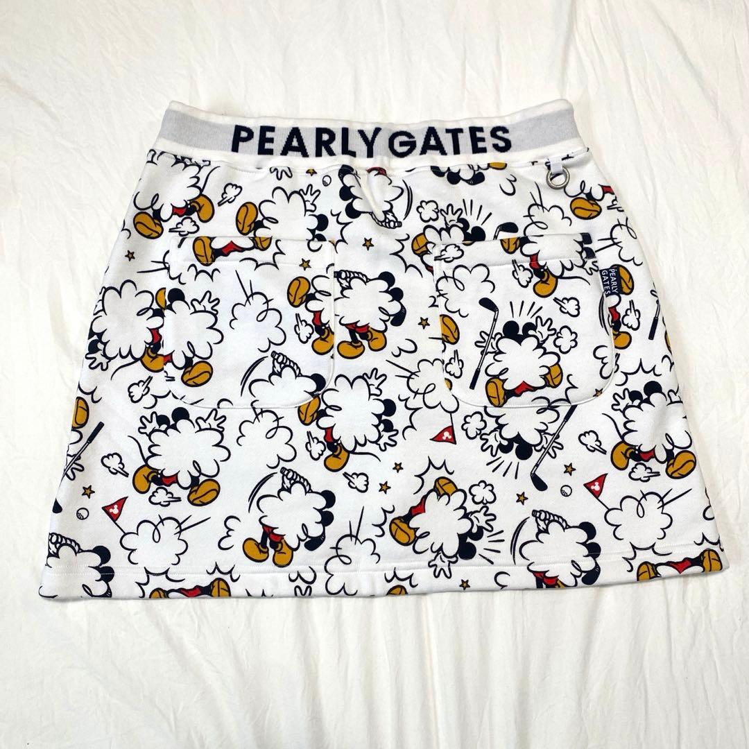 パーリーゲイツ　ディズニー　ミッキーマウス　パーカー　スカート　セットアップ