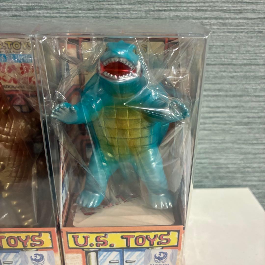 U.S.TOYS ビル箱 怪獣シリーズ BB ガメラ/ギロン/バルゴン
