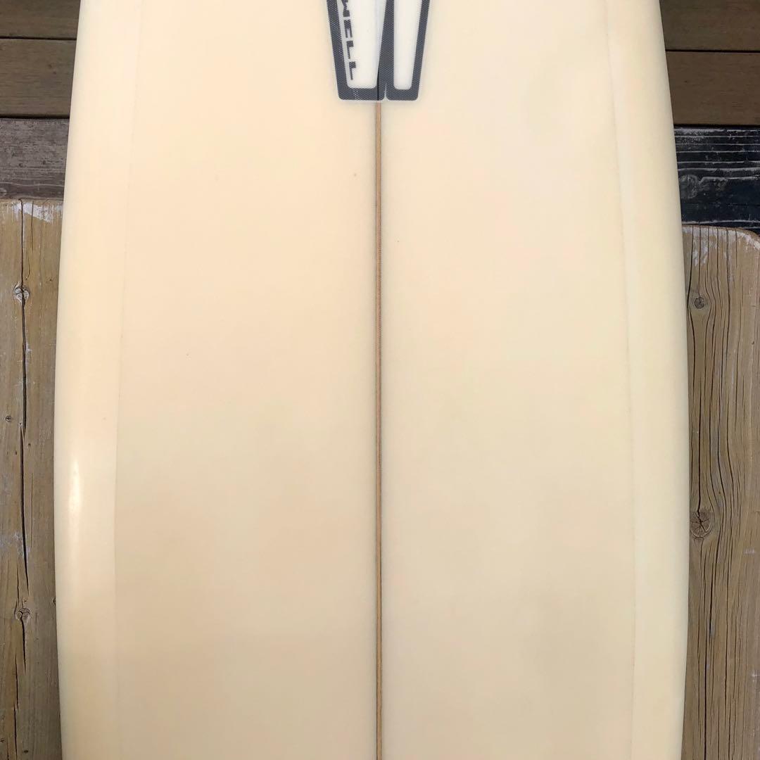 良品訳ありSWELLサーフボード6'2\"クリスタルデッキグリップハードケース付き