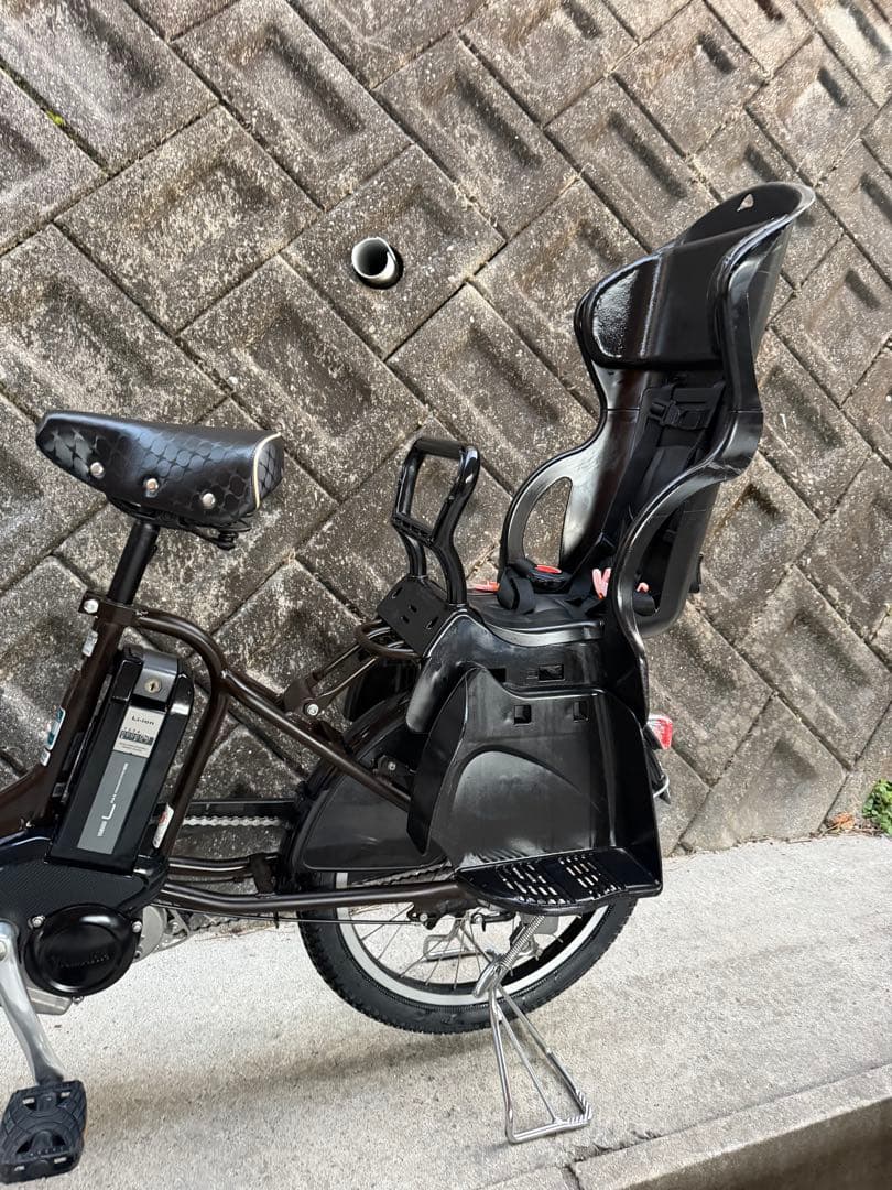 ブリヂストンの電動自転車（チャイルドシート付き） 8.9Ah バッテリー