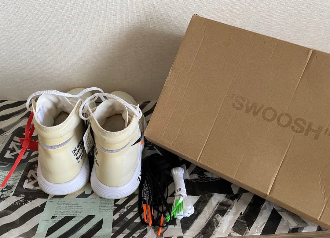 【新品】OFF-WHITE×HYPERDUNK2017ハイパーダンクフライニット