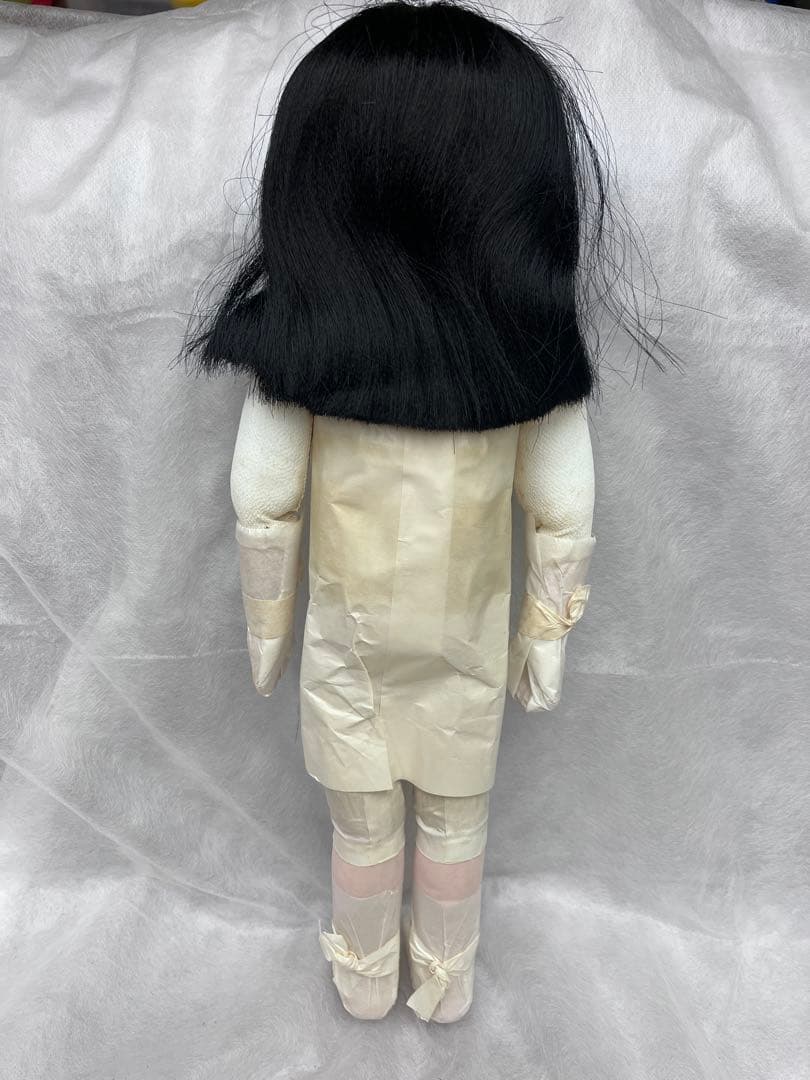 松乾斎東光 作　市松人形（全長 約42cm）