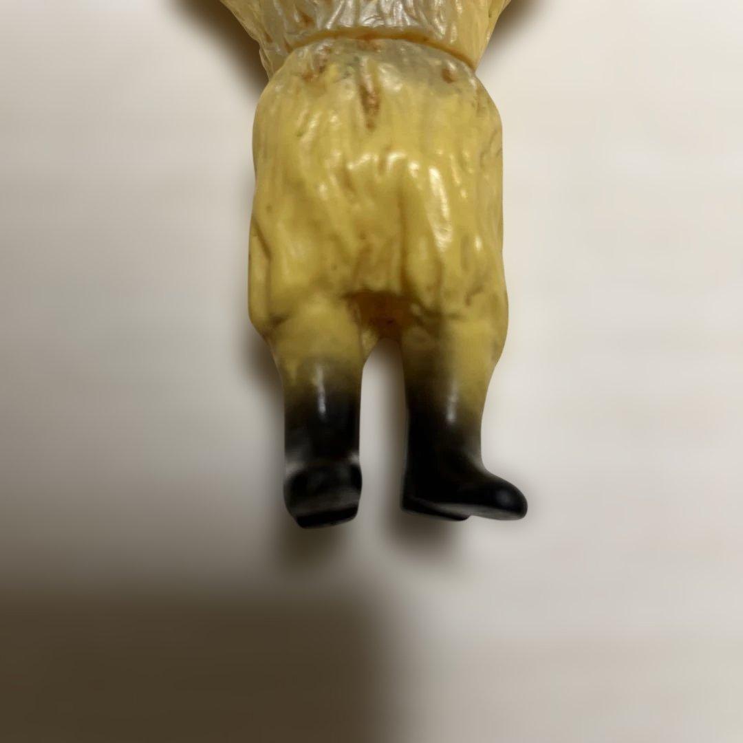 ⚠️レア　仮面ライダー　スノーマン　ミニソフビ　当時物　旧バンダイ　ポピー