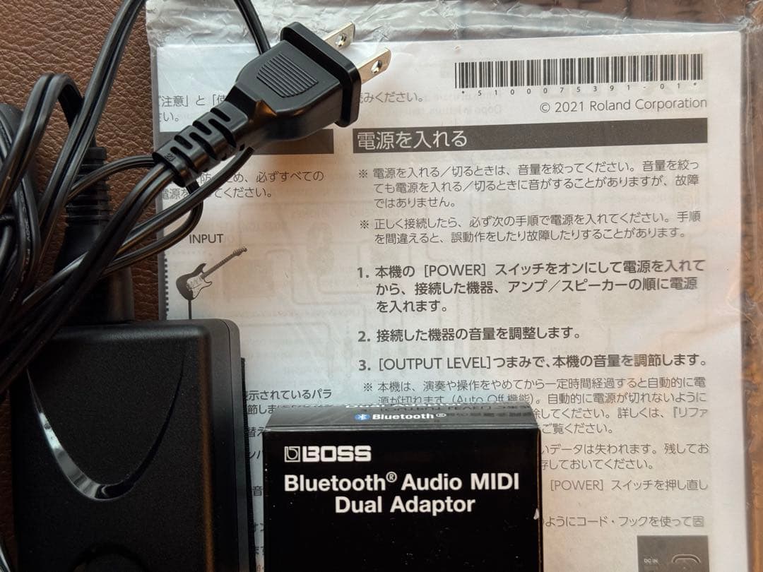 BOSS GX-100 マルチエフェクター bluetoothアダプター付属