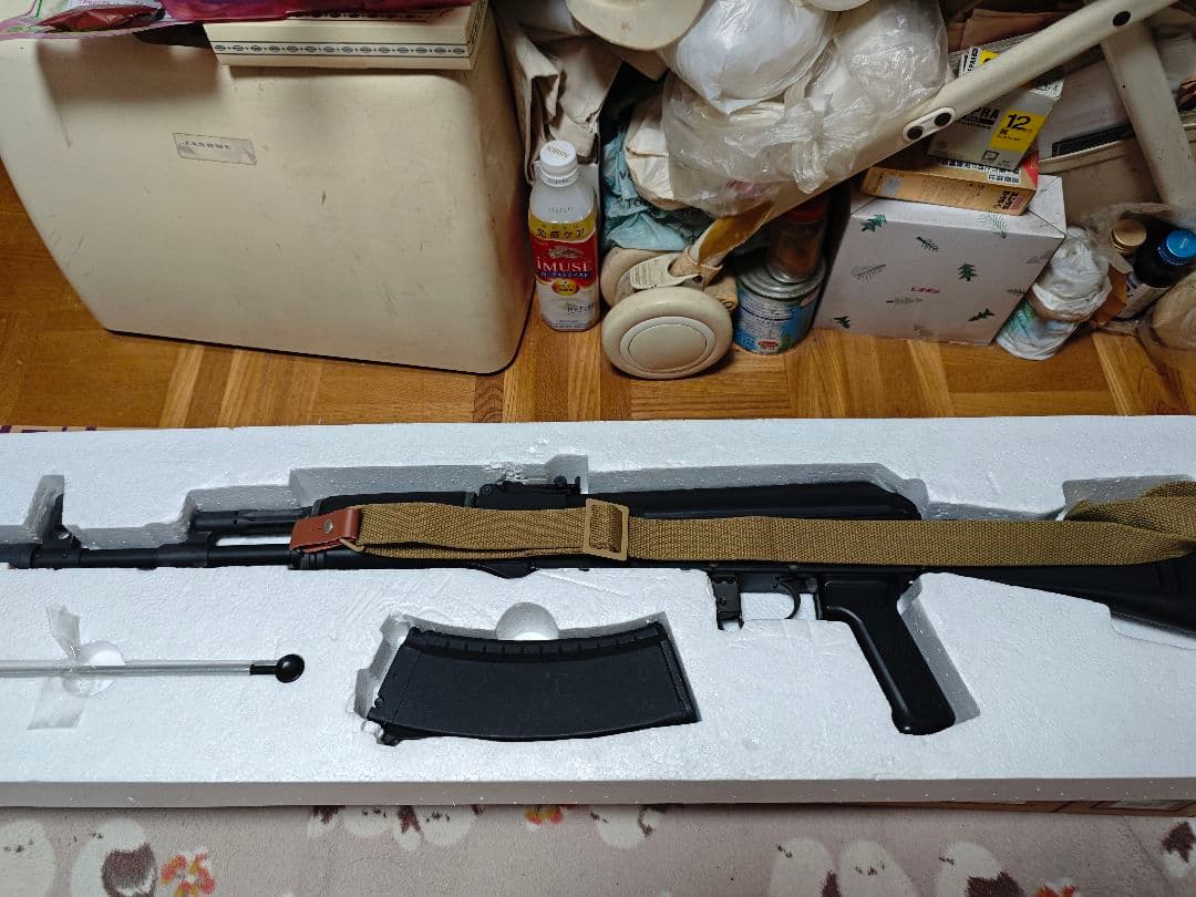KSC AK74M ERG 電動リコイルガン 美品 60発予備マガジン2つ付き