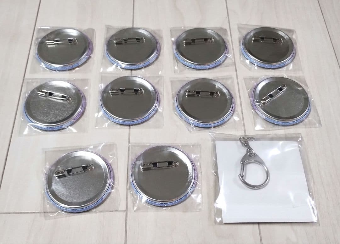 ヘタリア　ロシア　ドレセレmini　缶バッジ　アクリルキーホルダー　11個セット