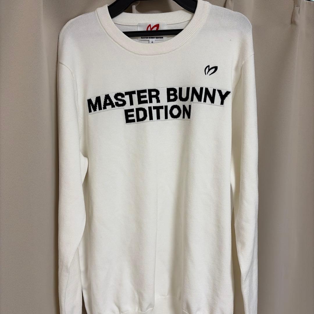 マスターバニー　ゴルフ　サイズ4 ホワイト　ニット