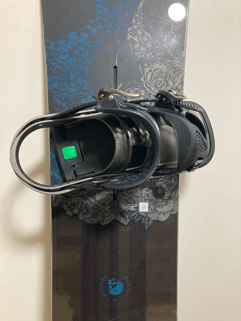 スノーボード Burton Process Off-Axis 155 + Cartel M