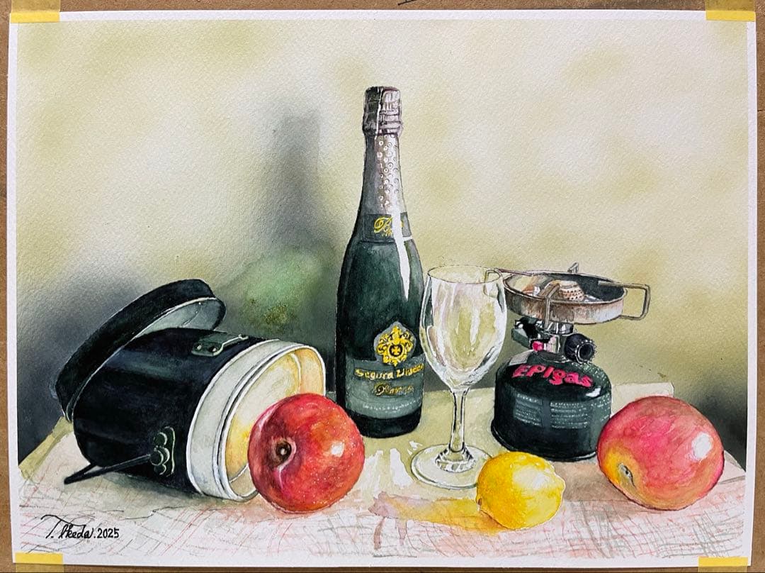 ワインと野菜 No.231 No.232 No.233原画F4