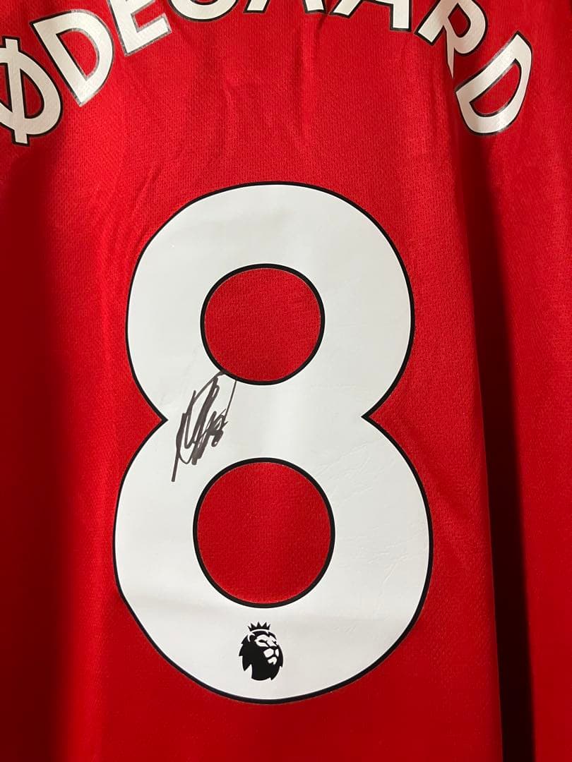 22/23 アーセナル ユニフォーム　ウーデゴール直筆サイン入り　アーセナル公式