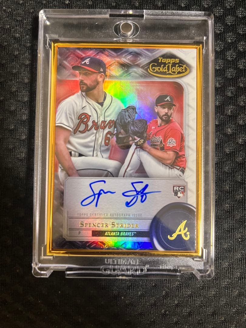 Topps Gold label スペンサーストライダー 直筆サイン