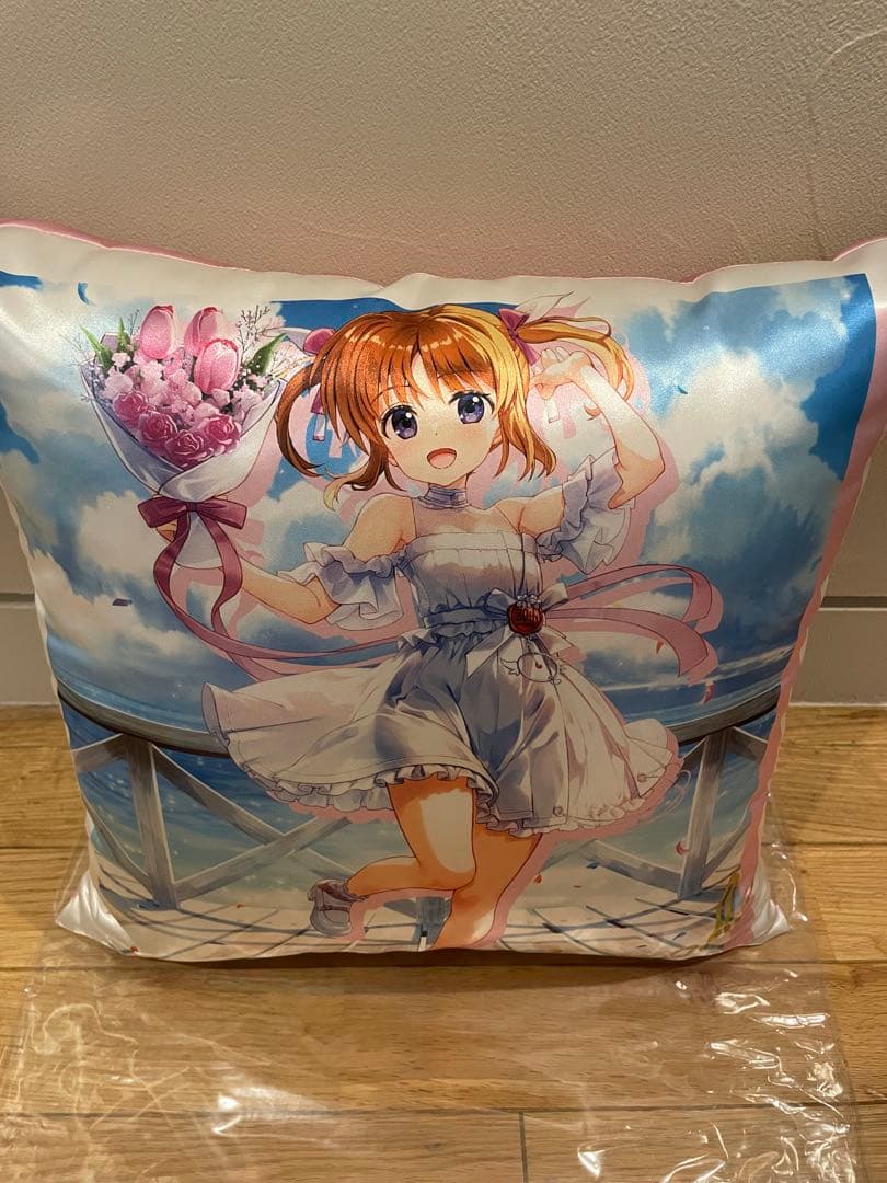 【希少】魔法少女リリカルなのは　クッション 20周年記念スクラッチ　Wチャンス賞