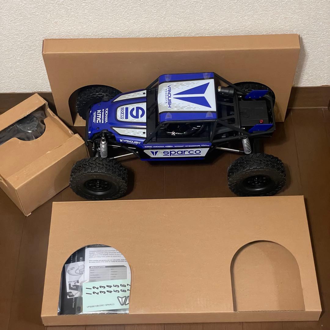 Vanquish H10 Optic RTR SPARCOブルー AXIAL