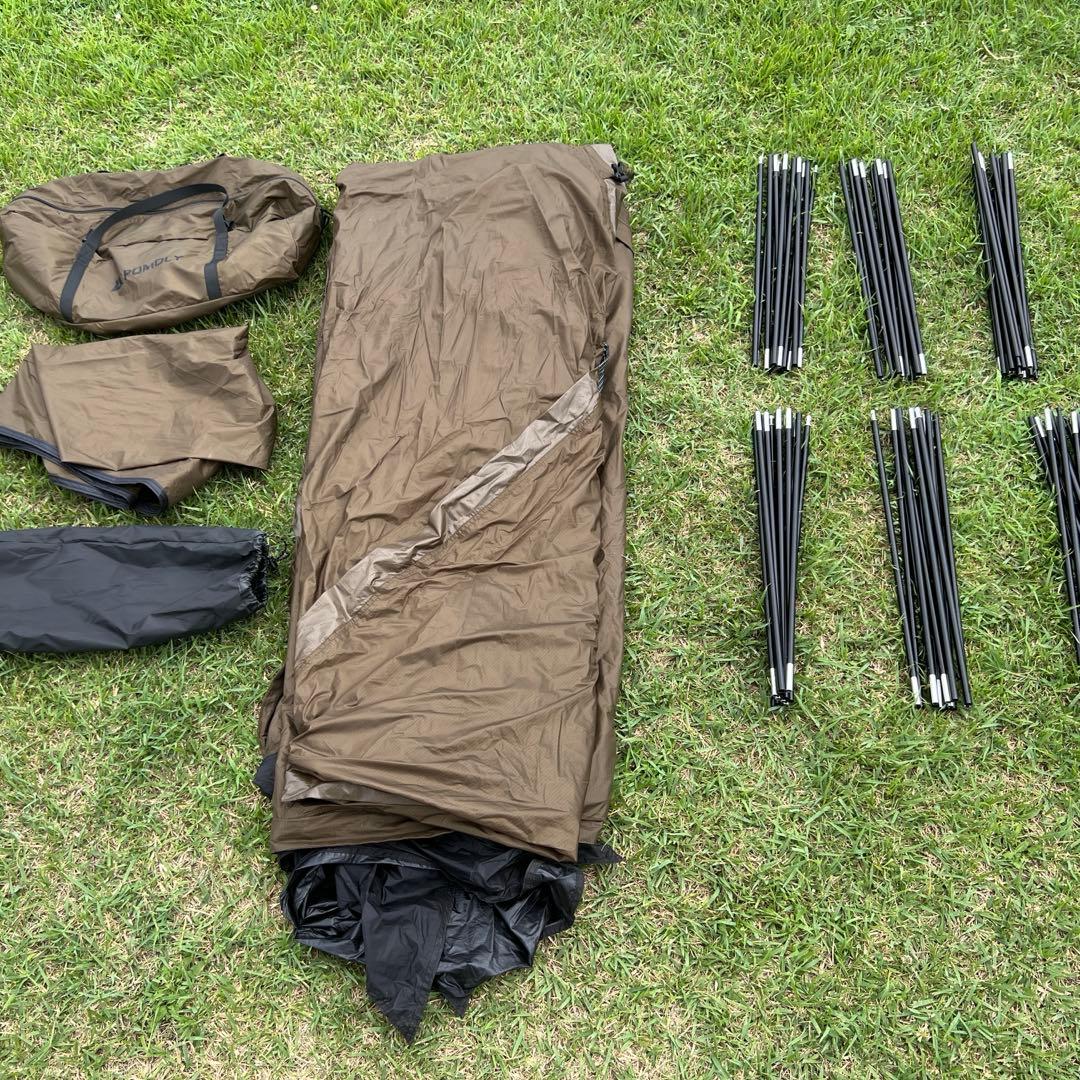 【美品】POMOLY/ポモリー Dome X4 Pro 自立式ドームテント