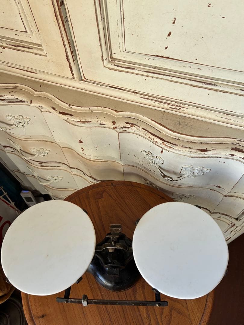 フランス　アンティーク　スケール　秤　バランス　卓上　天秤　100年　レア