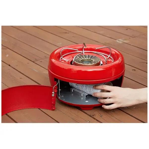 【アラジン】ポータブルガスカセットコンロ ヒバリン（取説・箱・保管袋あり）