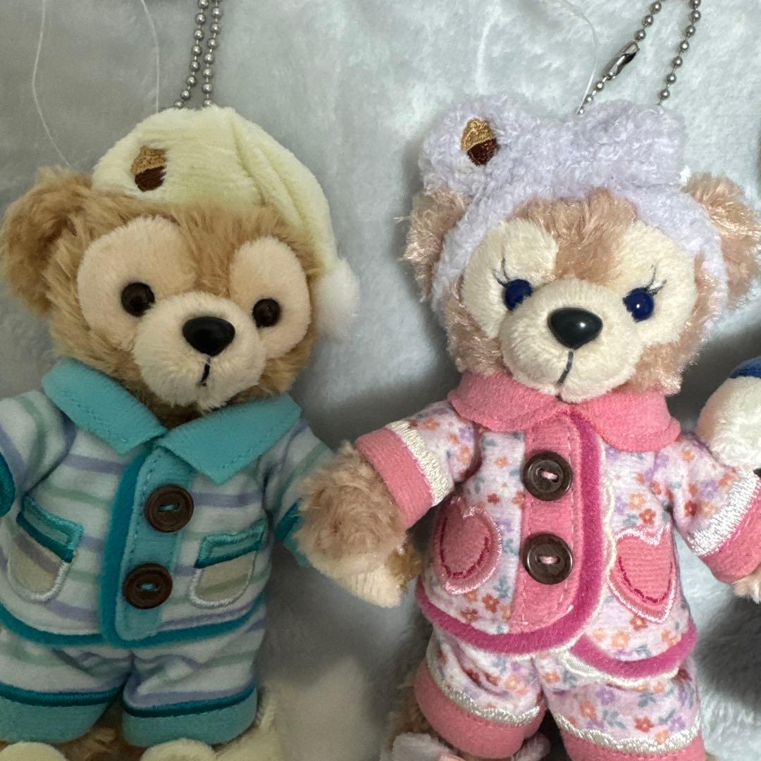 ダッフィーフレンズ　ぬいぐるみバッジ