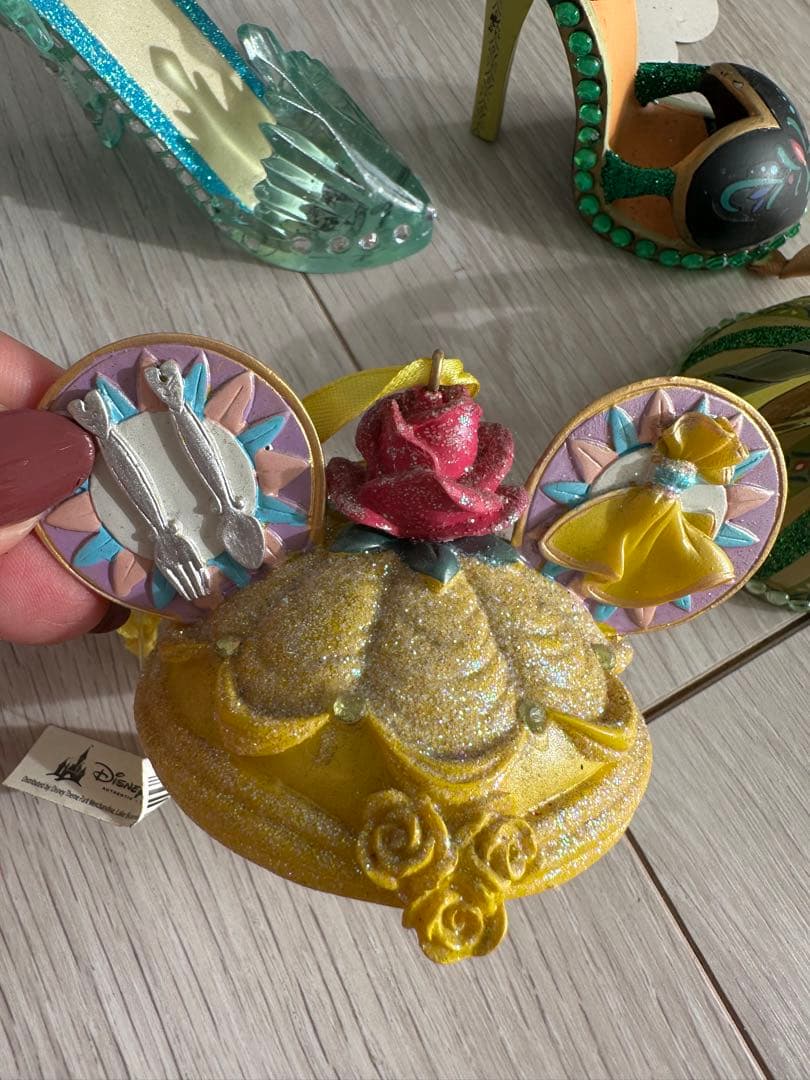 アメリカ購入ディズニー姫プリンセス　オーナメント　ヴィンテージ