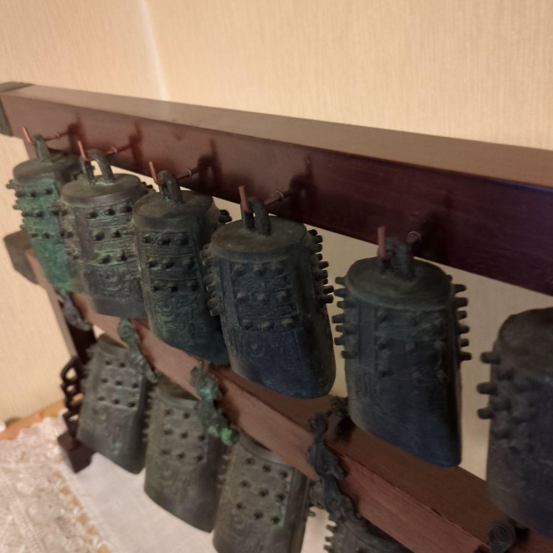 中国古代楽器　編鐘