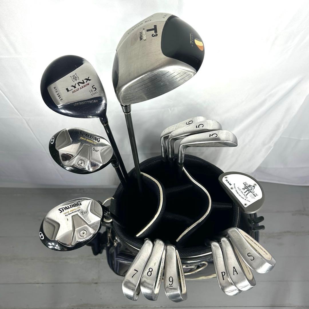 本格派　メンズゴルフクラブ　14本　フルセット　お試しセット　ゴルフセット