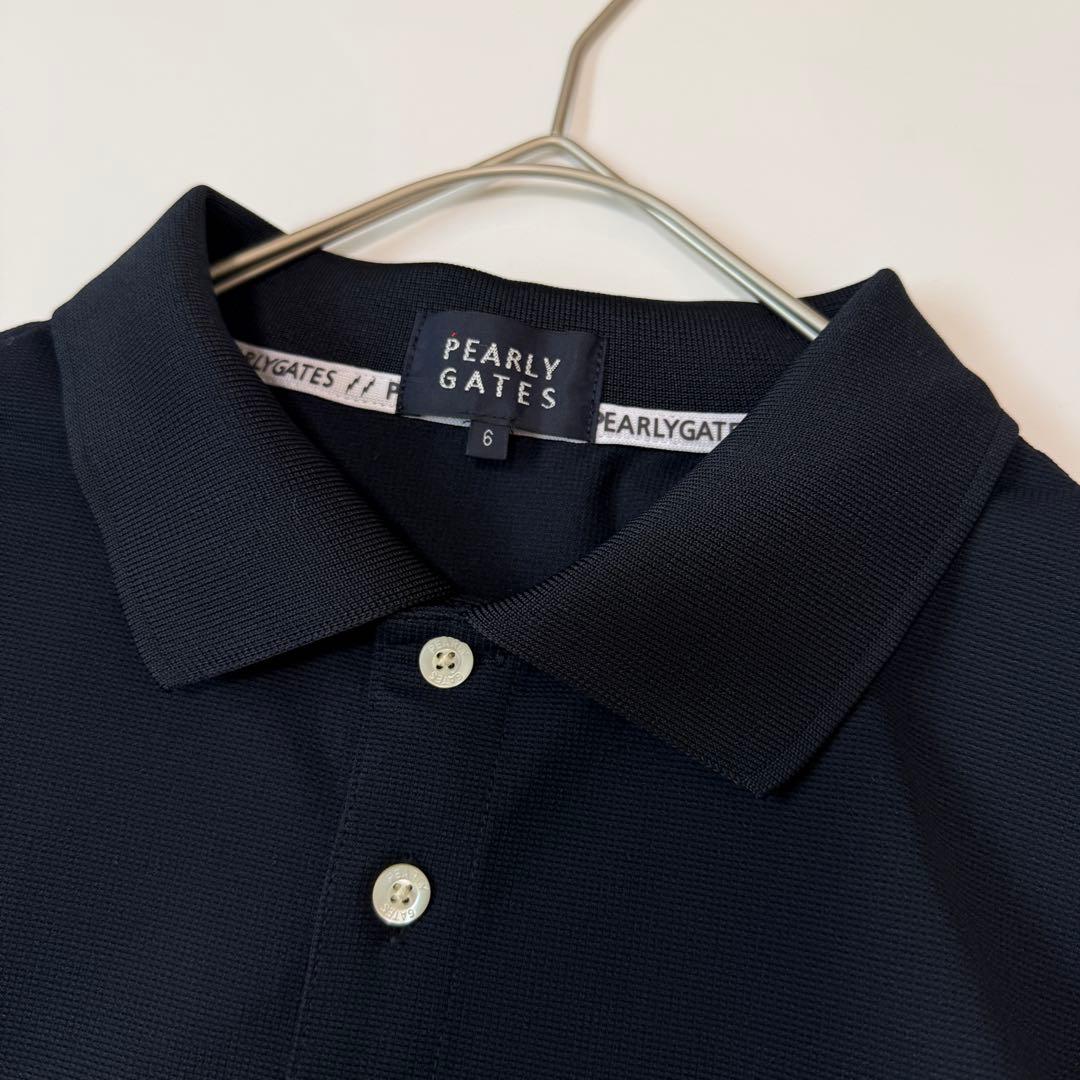 パーリーゲイツ　ポケモン　コラボ　メンズ　2025SS サイズ6 ブラック