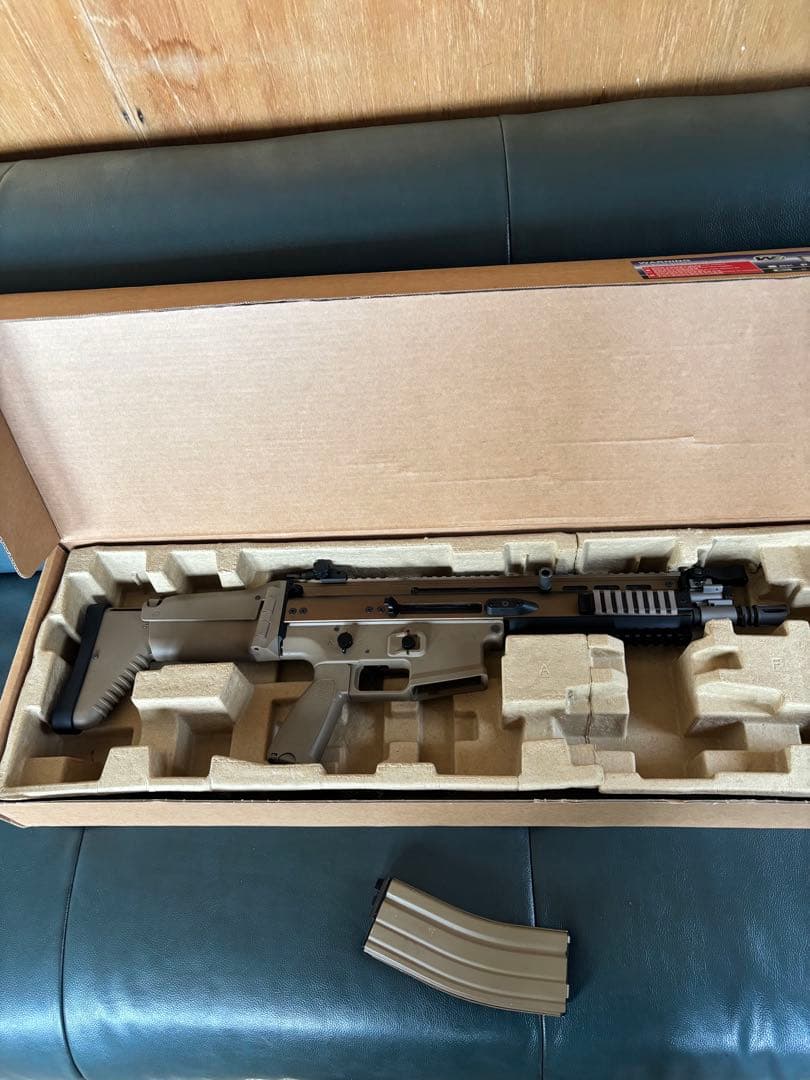 ケ*♪様 WE SCAR-L CO2ガスブローバックガン NPAS入り マルイ