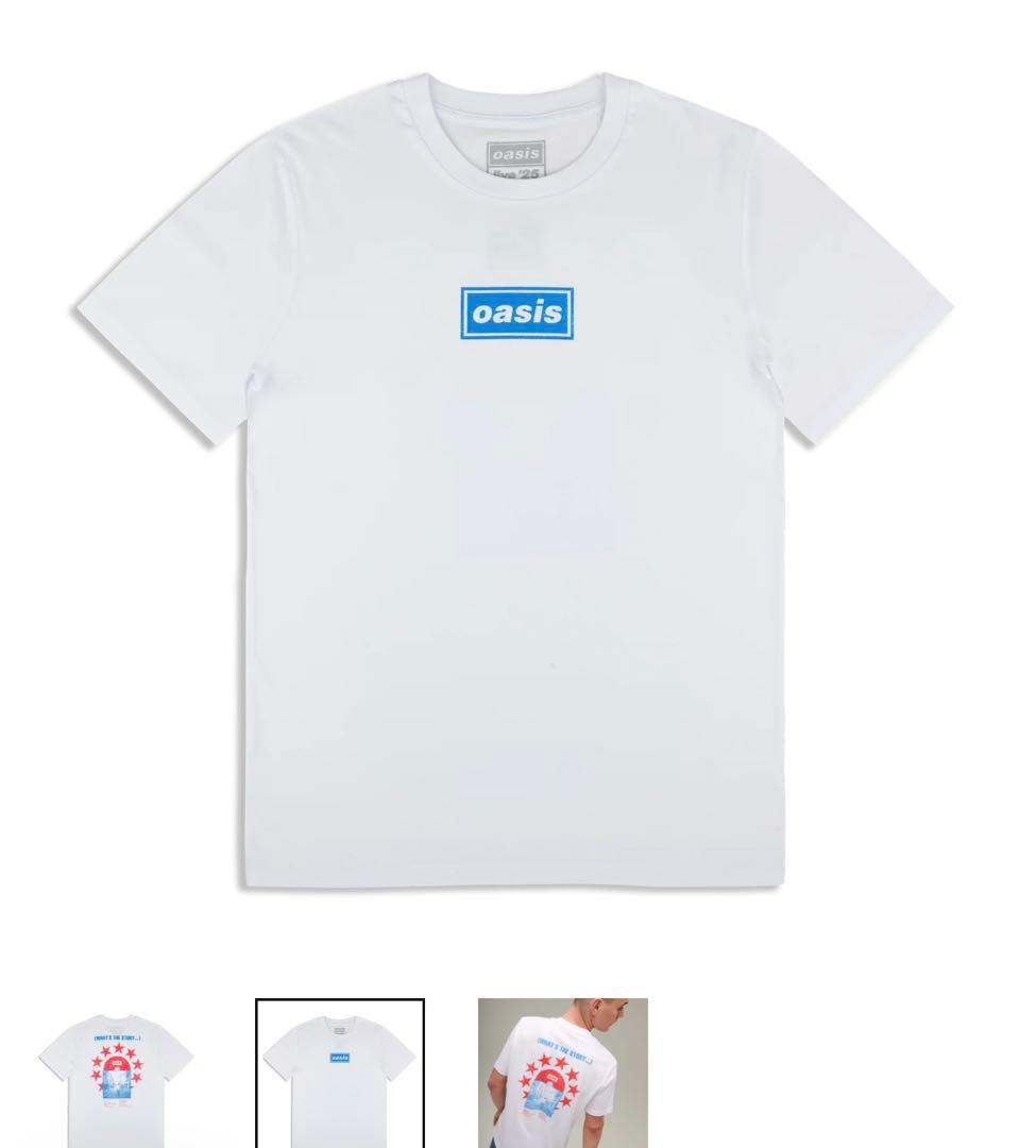 日本 未発売 Oasis 公式 Tシャツ バックプリント オーバーサイズ