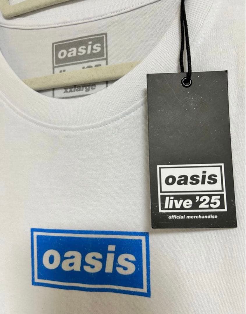 日本 未発売 Oasis 公式 Tシャツ バックプリント オーバーサイズ