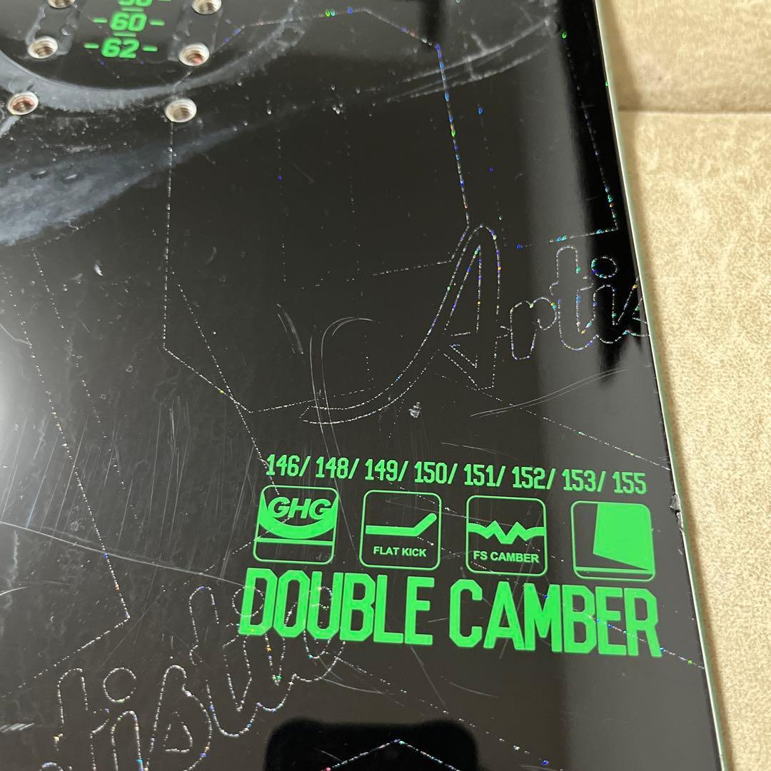 スノーボード 011 Artistic FLAT SPIN LIMITED 153cm