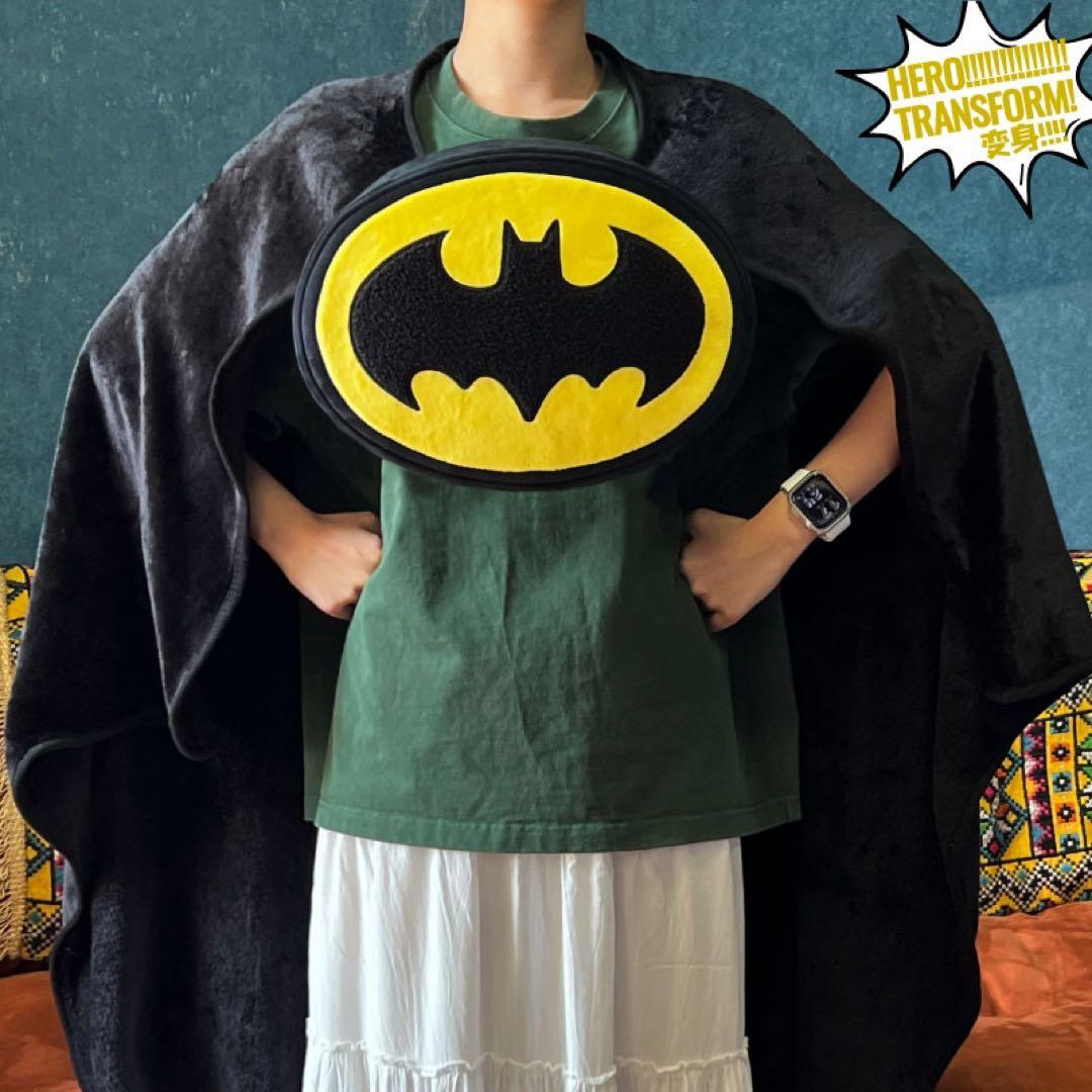 バットマン・ケープ　ブランケット　スーパーヒーロー　dcコミックス　トレンディ