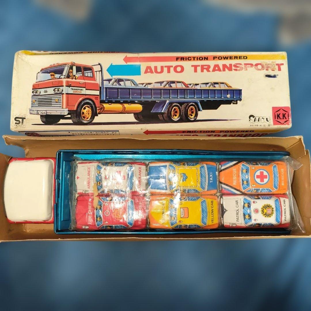 AUTO TRANSPORT 東京本郷(有)三友　SANYU　 ブリキトレーラー