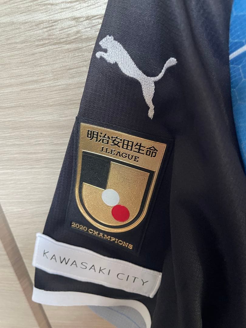 川崎フロンターレ　2021優勝記念ユニフォーム 籏手Lサイズ　新品未使用
