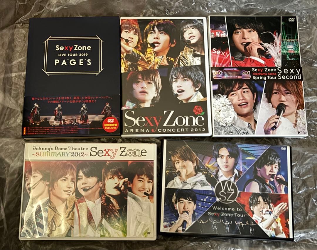 timelesz Sexy Zone ライブDVD 10枚まとめ売り