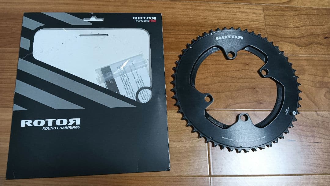 ROTOR 真円チェーンリング 53T BCD110 11&12速使用可