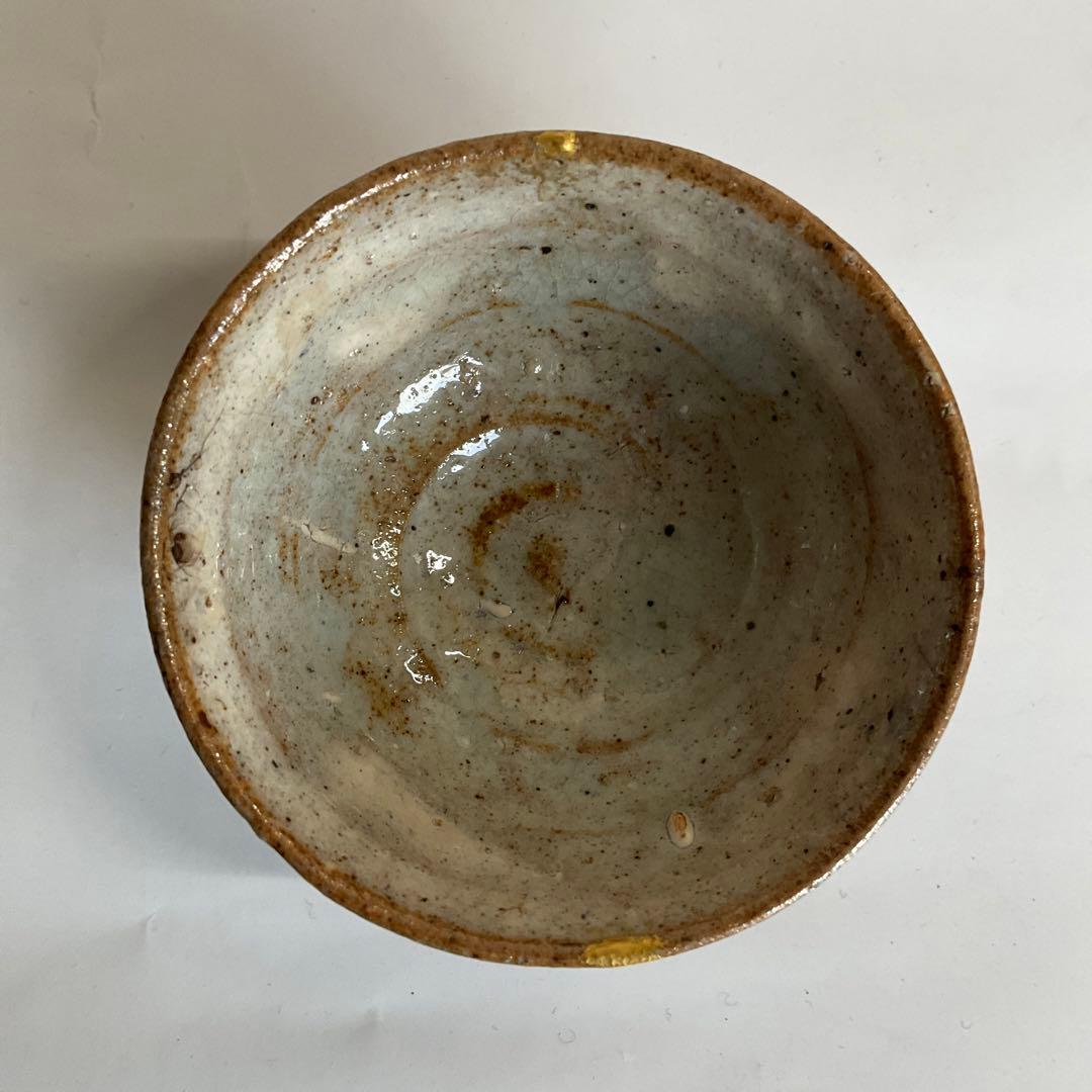 人間国宝　加藤土師萌作　唐津焼風ぐい呑