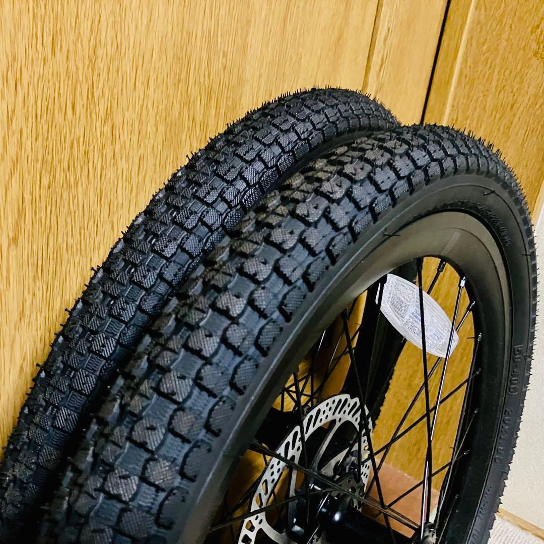 新車外し TERN AMP F1 406 ディスク ブレーキホイール スプロケ付