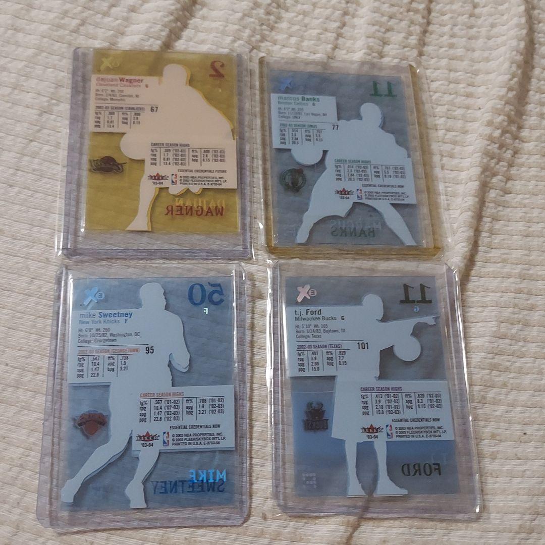 NBA、SKYBOX、クレデンシャル、パラレル、シリアル