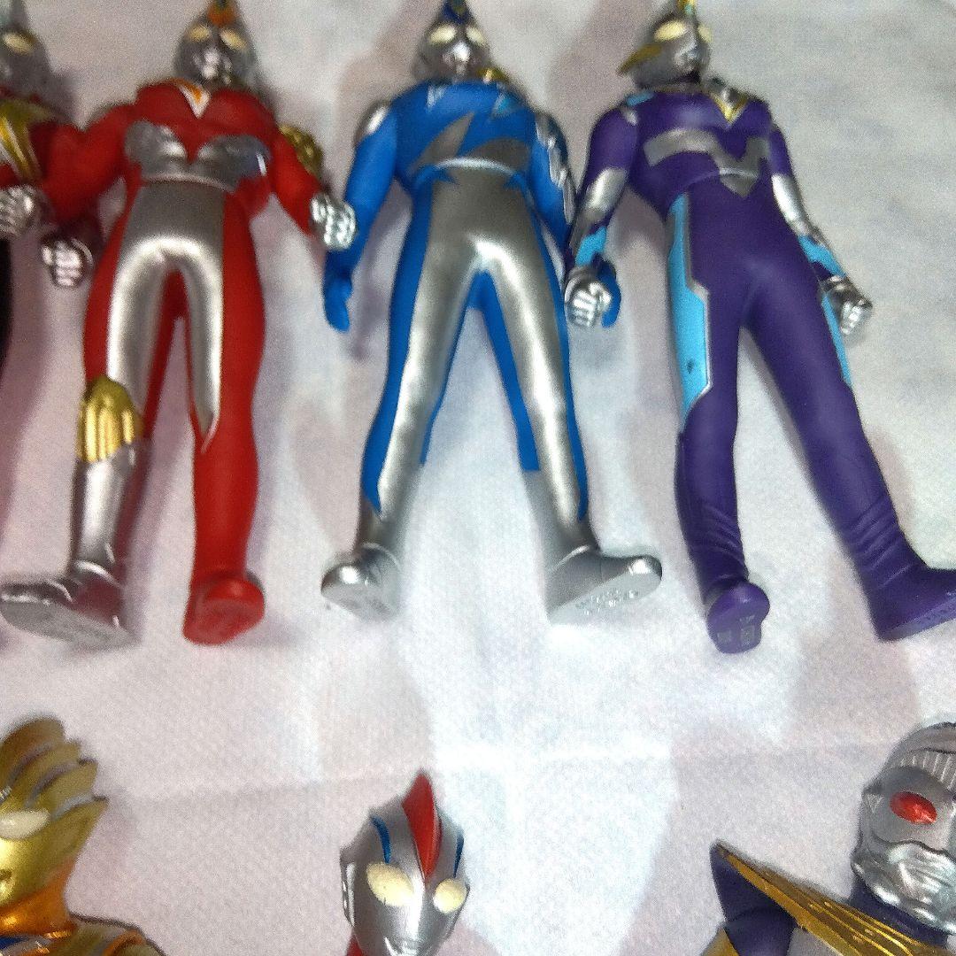 ウルトラヒーローシリーズ　ソフビ　89　ウルトラマンデッカー　など　11体セット