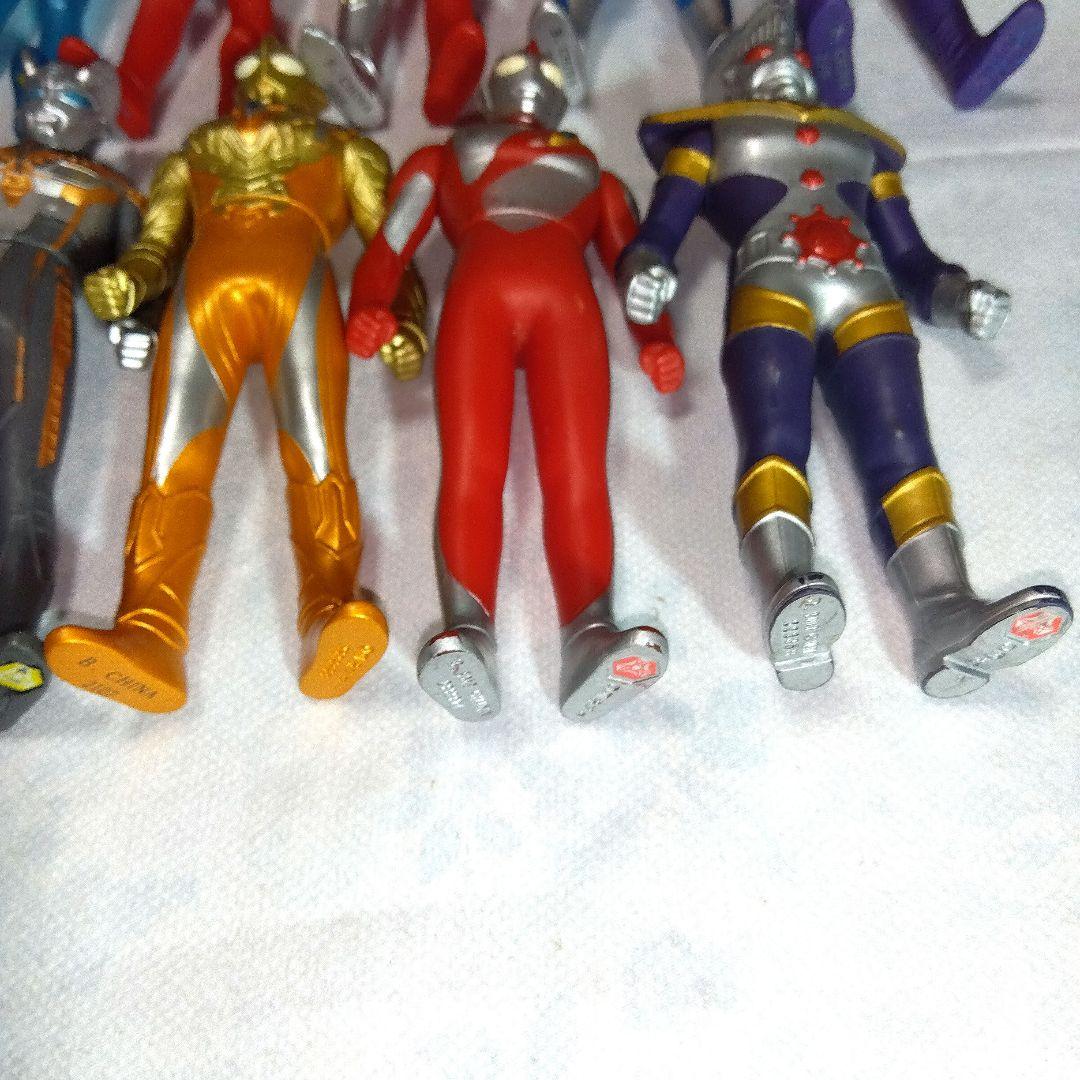 ウルトラヒーローシリーズ　ソフビ　89　ウルトラマンデッカー　など　11体セット
