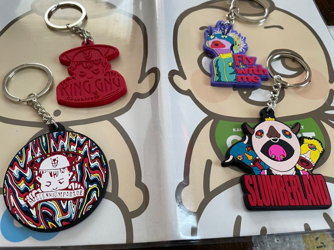 King Gnu　ヌーミレパーク(仮)　ガチャキーホルダー スランバーランド新品