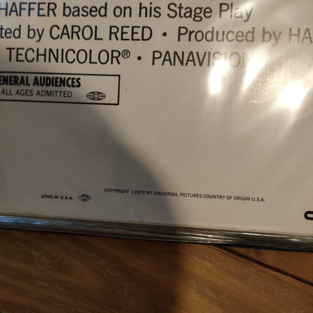 「フォロー・ミー」 US版インサートサイズ　オリジナルポスター1972年